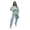 Calça Anne Azul pastel