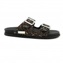 Rose rasa Black Glitter