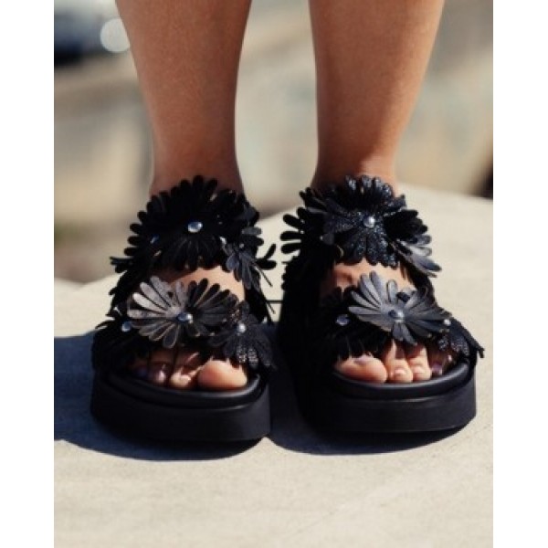 Daisy  Black Silver