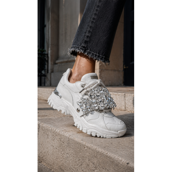 Caroline White Silver Royal