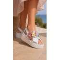 Eveline White Garden Multi