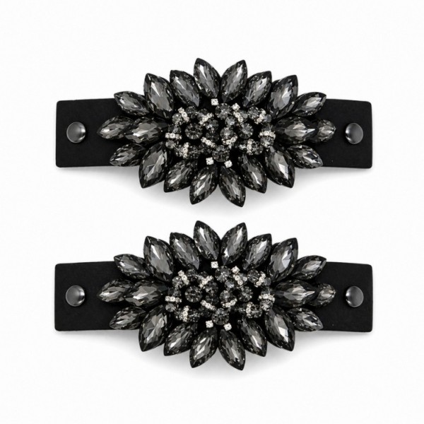 Acessórios Luxe Preto/Preto (par)