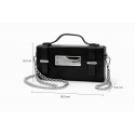 Mala 3F Linha Vogue Black Silver
